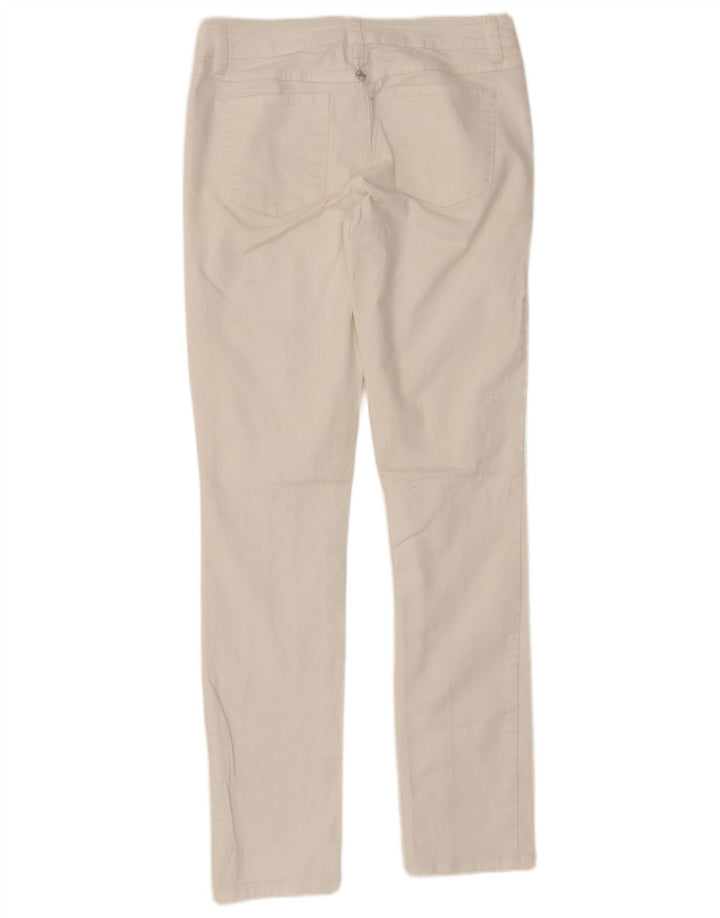 PRANA Womens Slim Jeans US 4 Small W27 L31 White Cotton