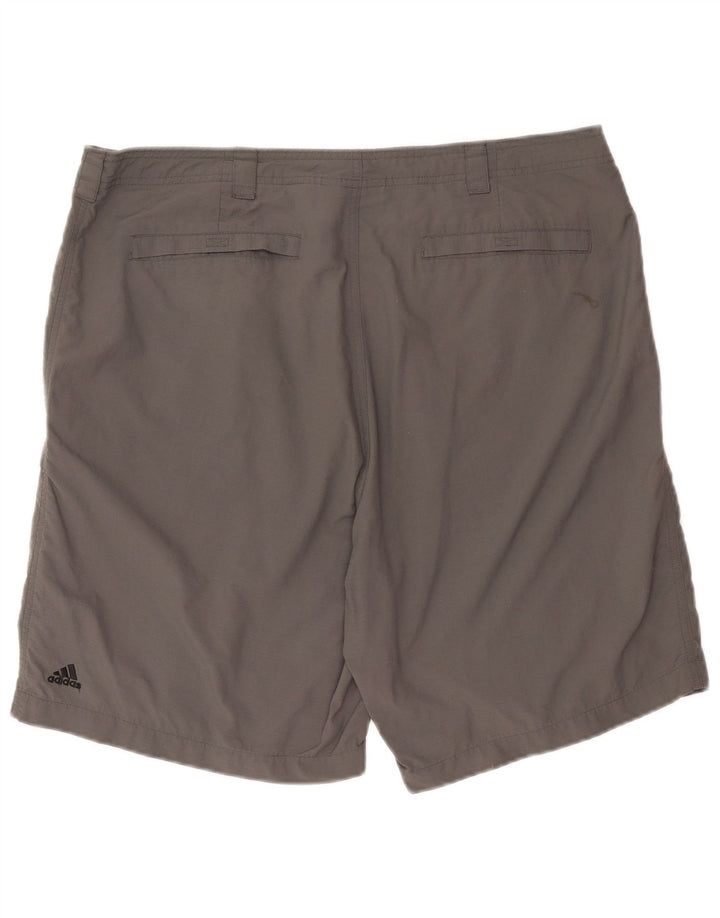 Adidas Mens Casual Shorts XL W38  Grey Polyester