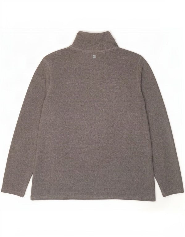 Mountain Warehouse Pull polaire à col châle pour femme UK 18 XL Gris Polyester