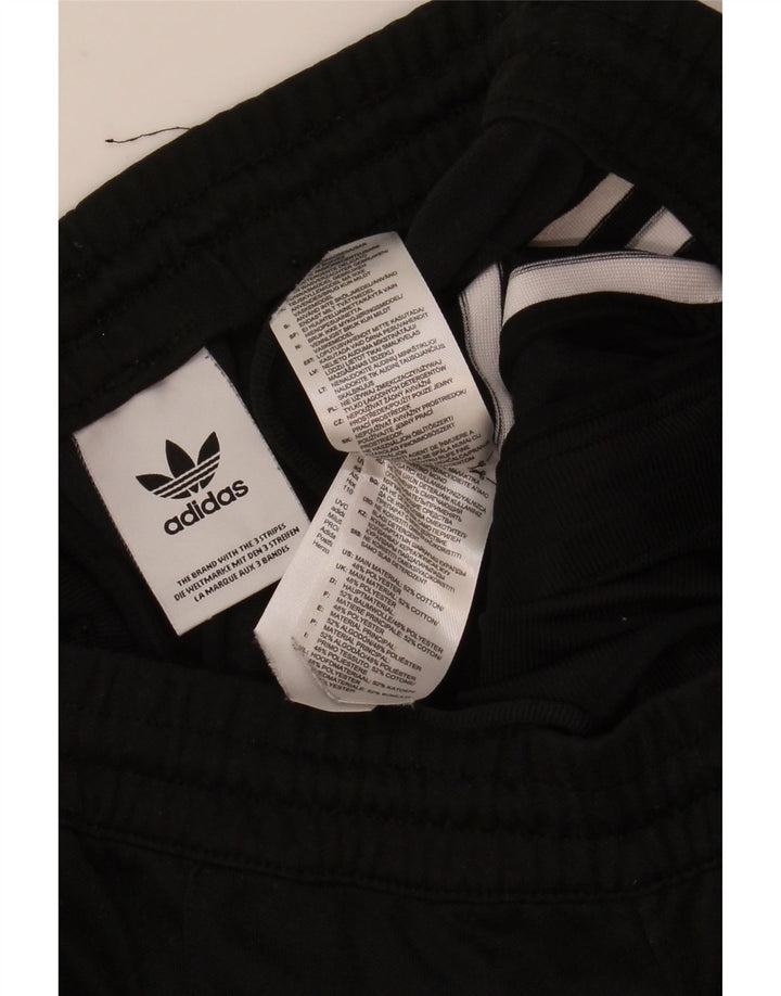Adidas Herren-Trainingshose, mittelschwarz, Baumwolle