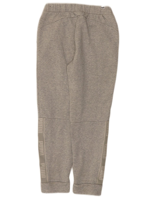 Puma Pantalon de survêtement graphique pour femme UK 6 XS Gris moucheté