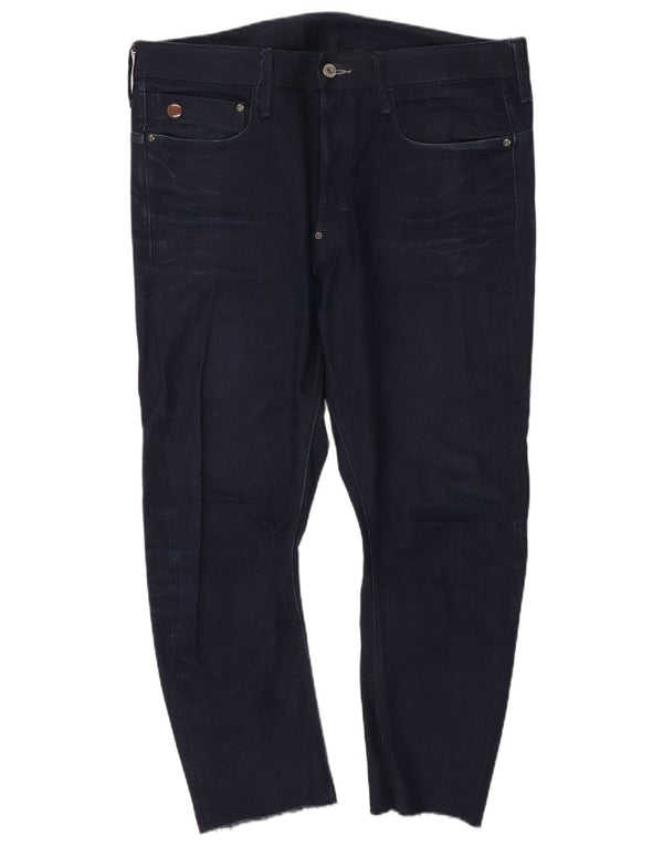 Jeans affusolati da uomo G-Star vestibilità ampia W36 L26 cotone blu navy