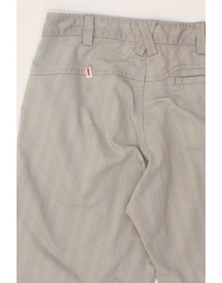 PUMA Mens Chino Shorts W30 Medium Grey Striped Cotton Vintage Puma and Second-Hand Puma from Messina Hembry 