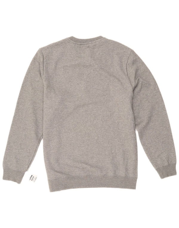 Puma Mens Graphic Sweatshirt Jumper Large Grey Cotton