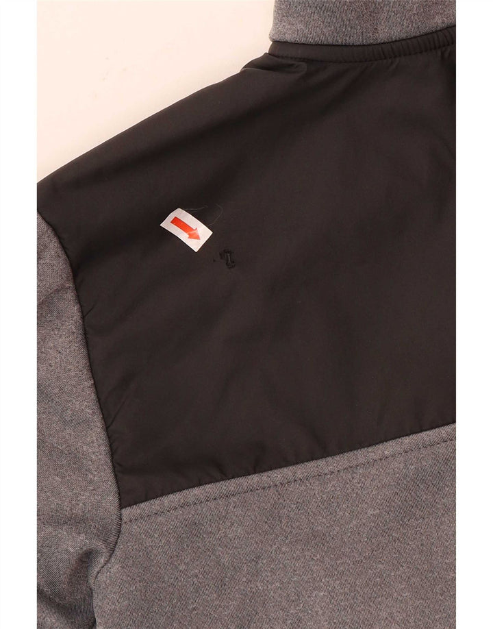 The North Face Sweat-shirt pour garçon 9-10 ans Gris moyen Colourblock