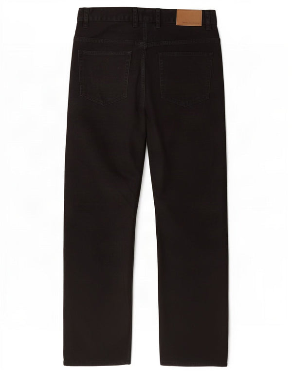 French Connection Mens Regular Straight Jeans W34 L34 Black Cotton