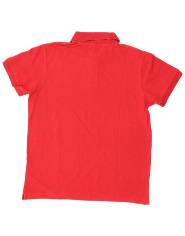 Polo slim fit da uomo Marlboro Classics rosso medio