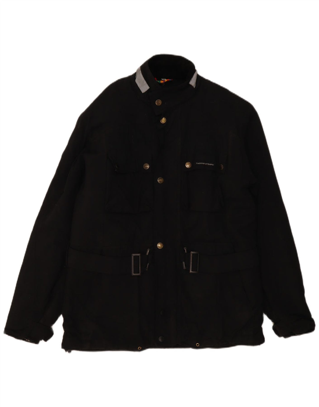 Tucano Urbano Herre Utility Jacket UK 42 XL Sort Polyamid