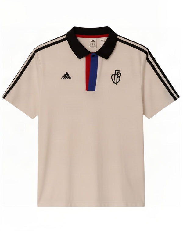 Adidas férfi rögbi pólóing közepes fehér színû pamut