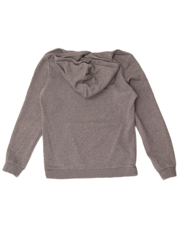 Puma Sweat à capuche garçon 13-14 ans Gris Moucheté Coton