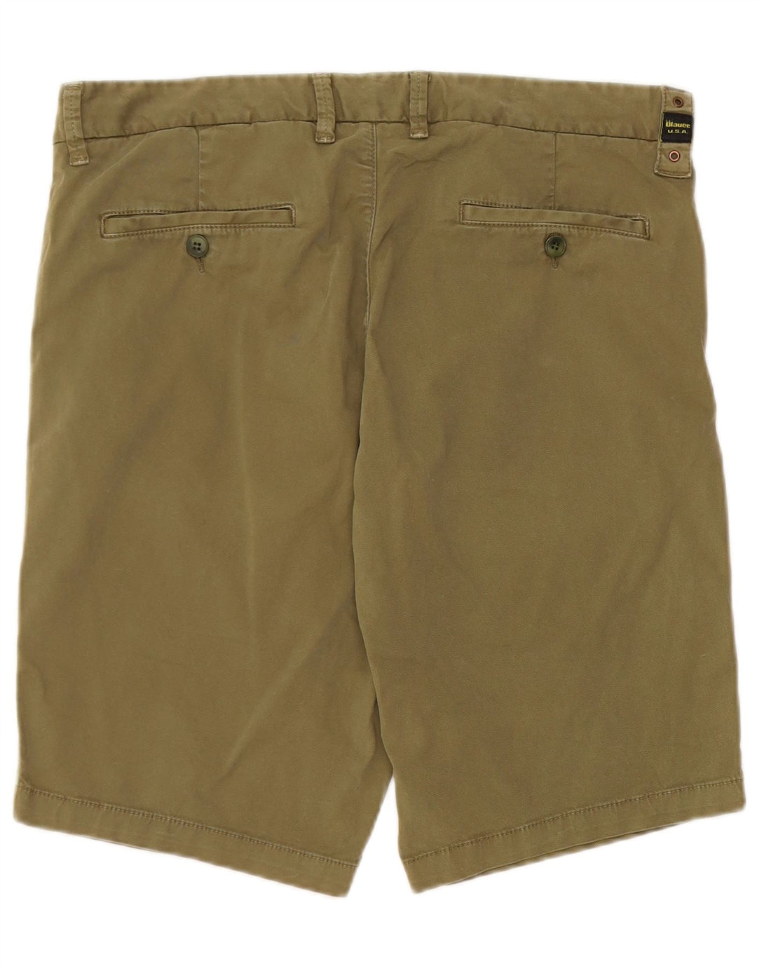 Blauer Mens Chino Shorts  W33 Medium Khaki Cotton