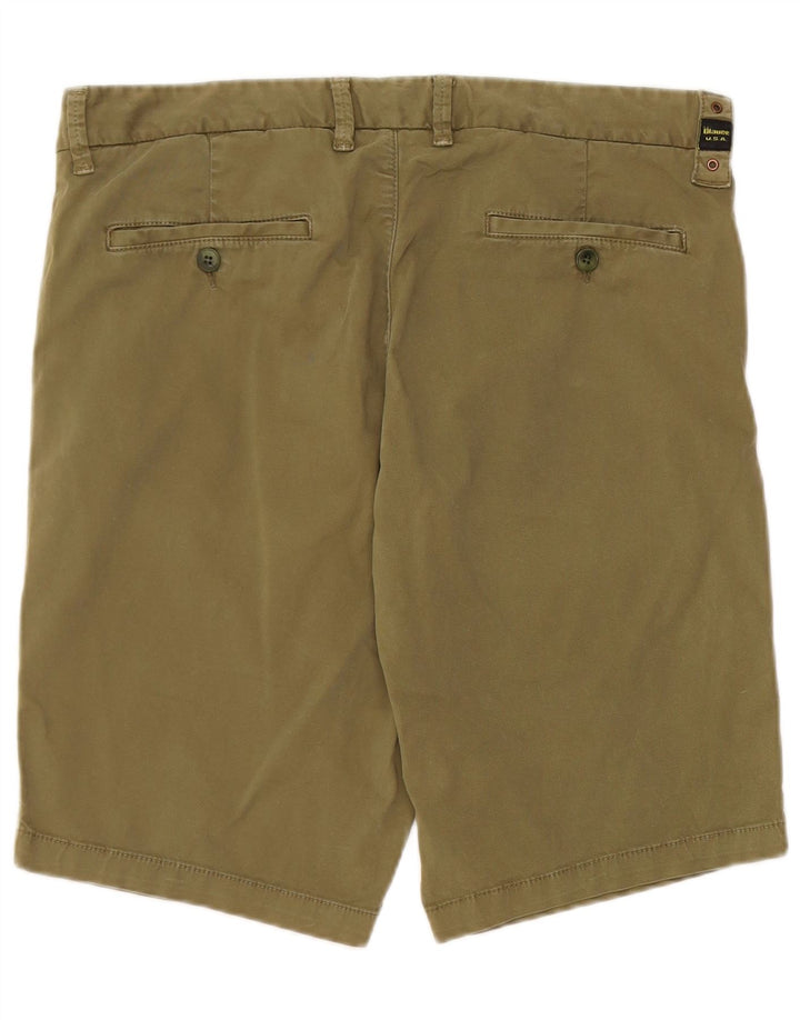 Blauer Mens Chino Shorts  W33 Medium Khaki Cotton