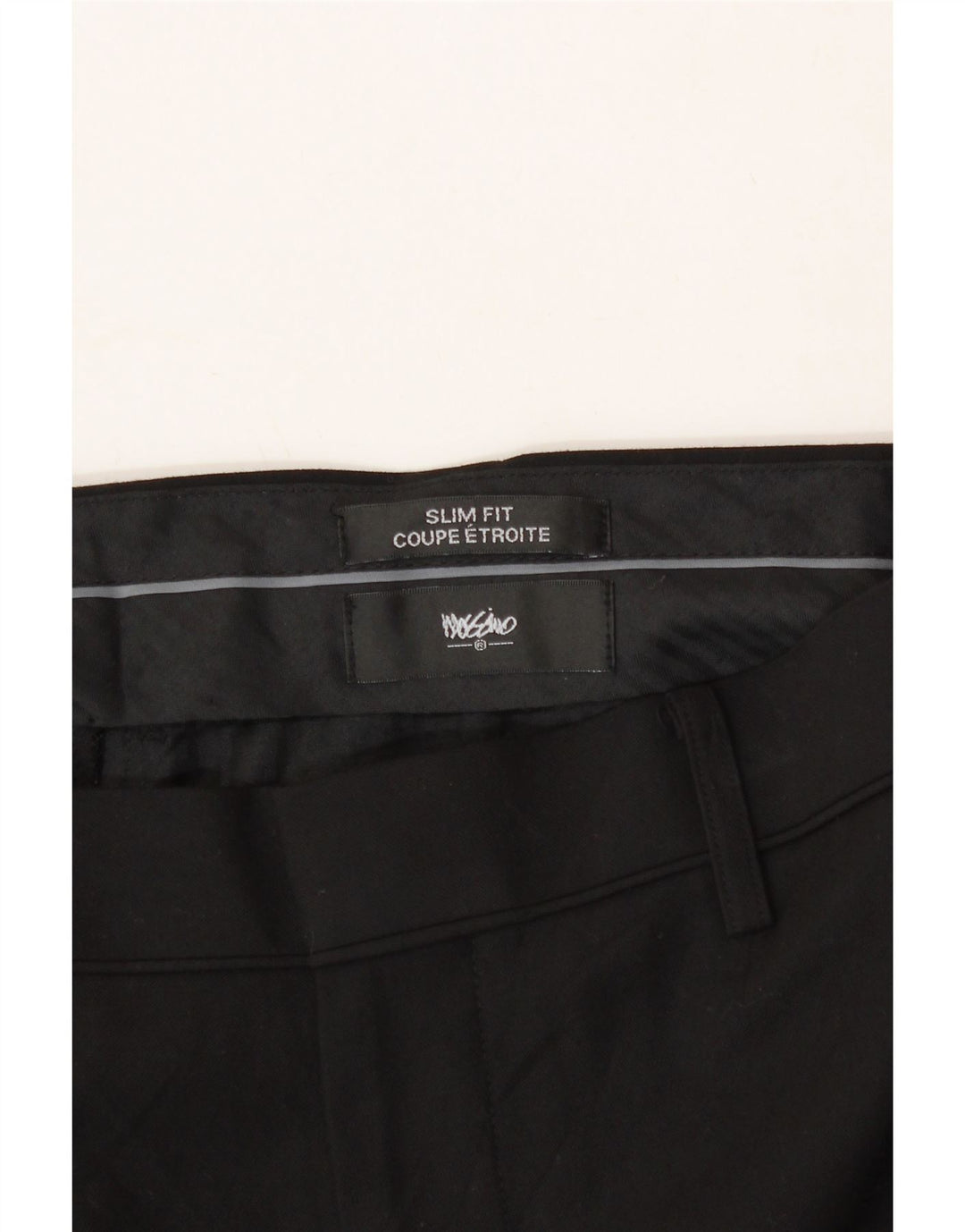 MOSSIMO Mens Slim Fit Casual Trousers W32 L30 Black Polyester Vintage Mossimo and Second-Hand Mossimo from Messina Hembry 