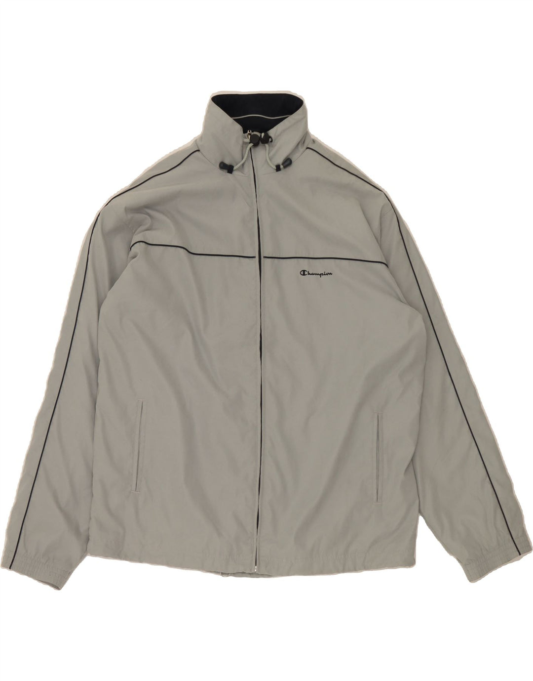 CHAMPION Mens Tracksuit Top Jacket 2XL Blue Polyester Vintage Champion and Second-Hand Champion from Messina Hembry 