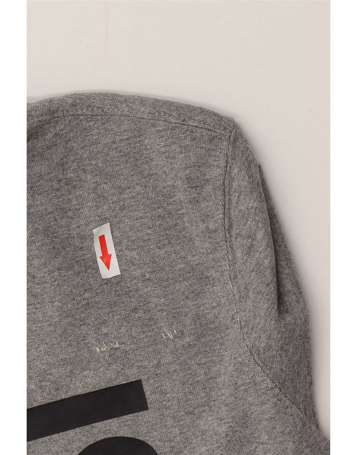 Vans Mens Graphic Sweatshirt Jumper XL Grey Cotton