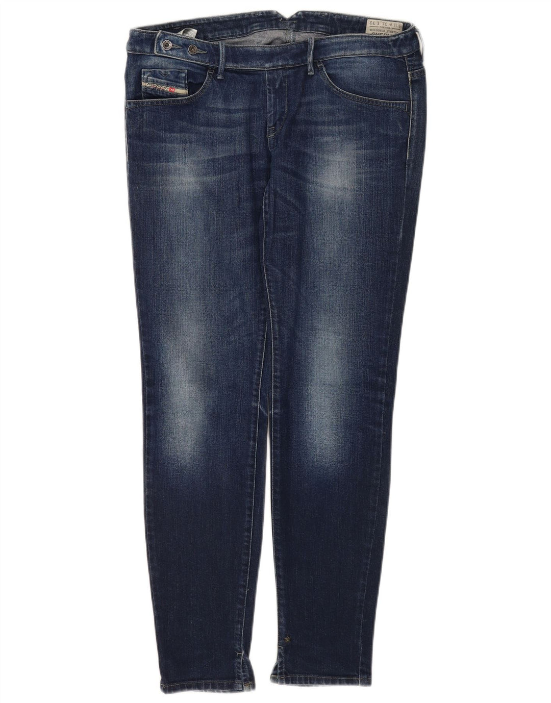 Diesel Womens Cherick Slim Jeans W31 L30 Navy Blue Cotton