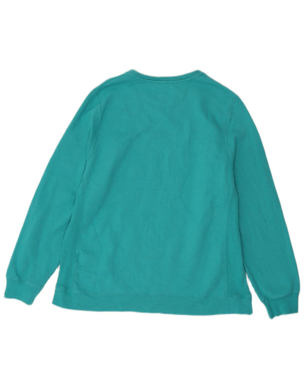 Champion Γυναικεία Φούτερ Jumper UK 20 2XL Turquoise Cotton