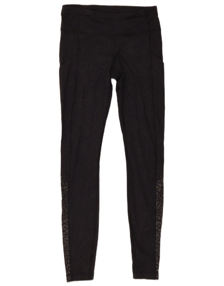 Leggings da donna Lululemon US 6 stampa animalier nera media