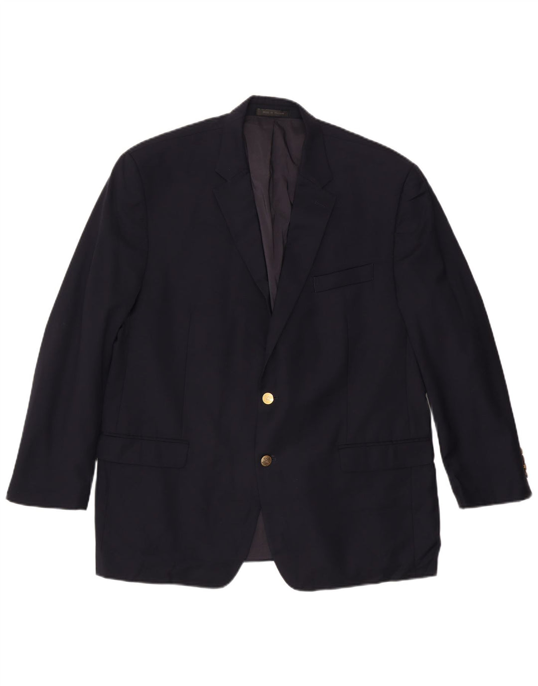 Giacca blazer da uomo a 2 bottoni Ralph Lauren UK 40 grande blu navy