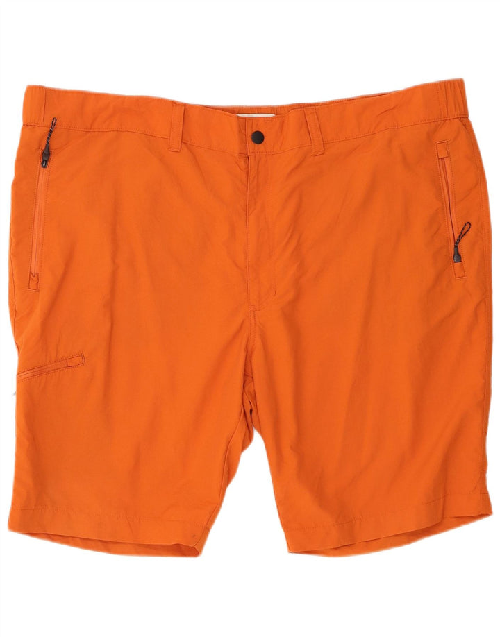 Marks & Spencer Ανδρικά σορτς Cargo 2XL W44 Orange Polyamide