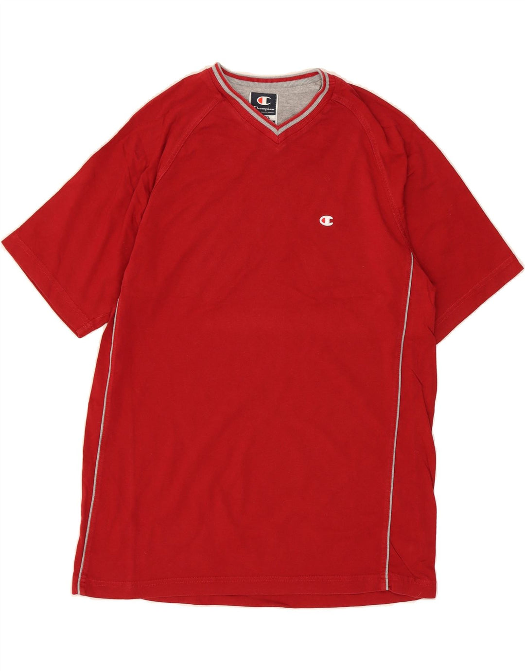 CHAMPION Mens T-Shirt Top XL Red Cotton Vintage Champion and Second-Hand Champion from Messina Hembry 