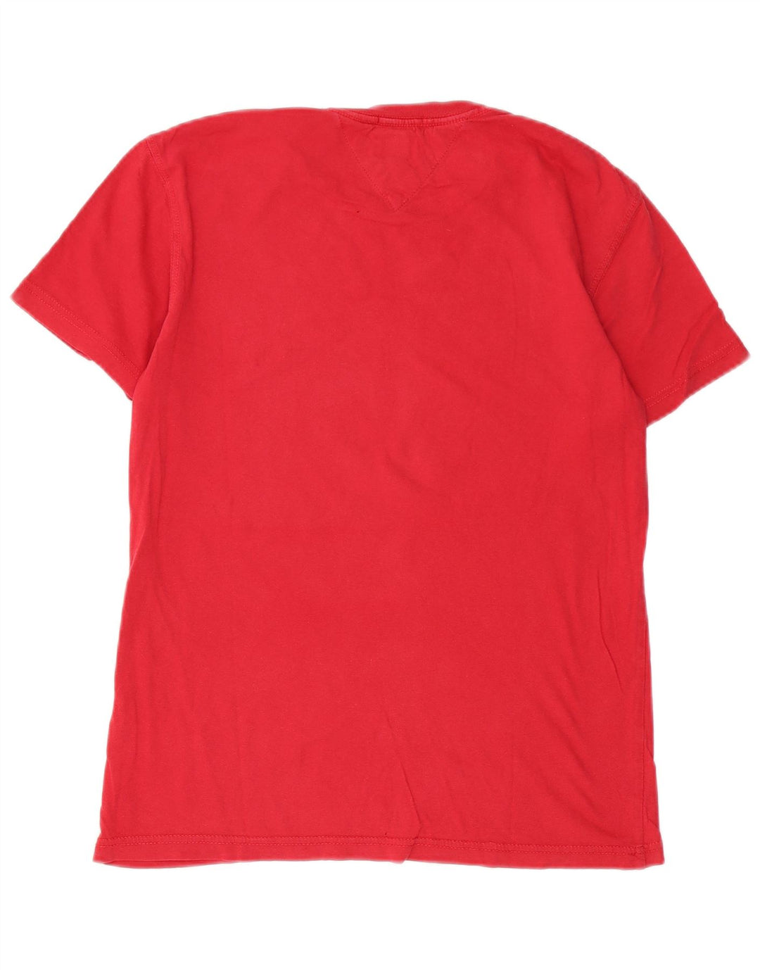 Tommy Hilfiger Mens Graphic T-Shirt Top Small Red Cotton