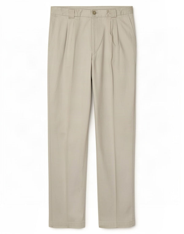 Pantaloni chino con pegging da uomo Levi's W38 L34 in cotone bianco