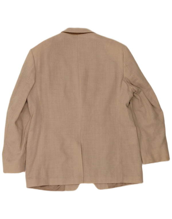Marks & Spencer Herre 2-knaps blazerjakke UK 44 XL Beige hør