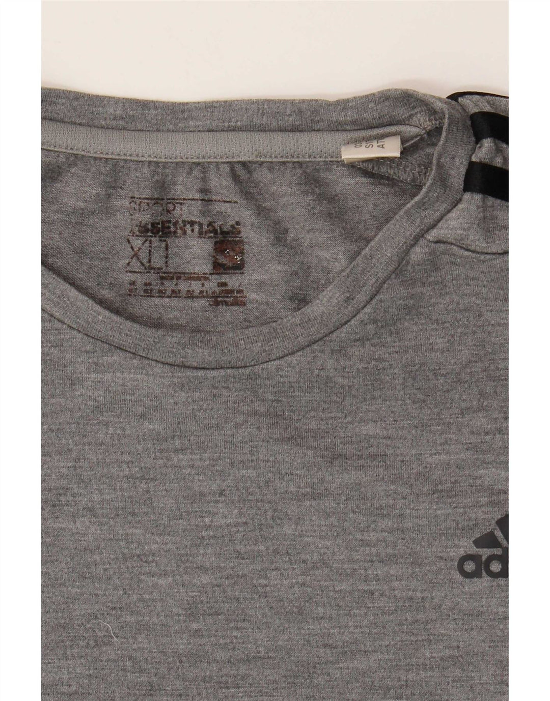 Adidas Mens Climalite T-Shirt Top XL Grey