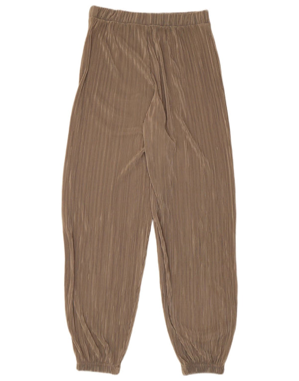 Zara Dame Joggers Casual Bukser Small W26 L27 Khaki