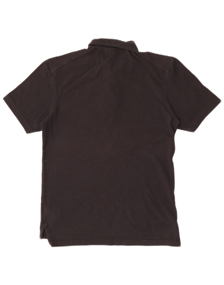Reebok Mens Polo Shirt Medium Black Cotton