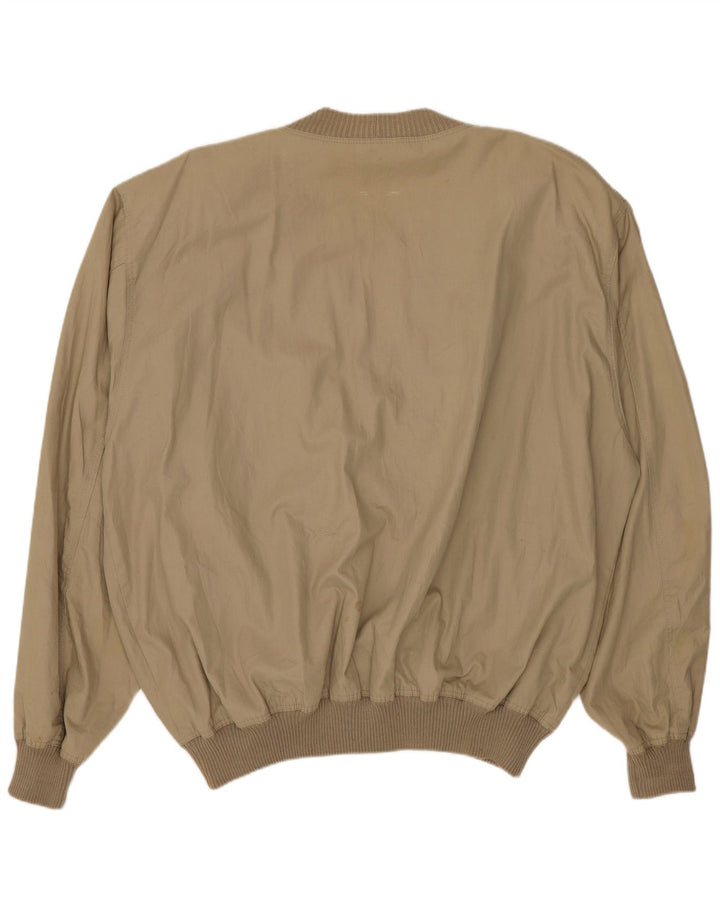 Vintage Bomberjakke til mænd UK 42 XL Beige