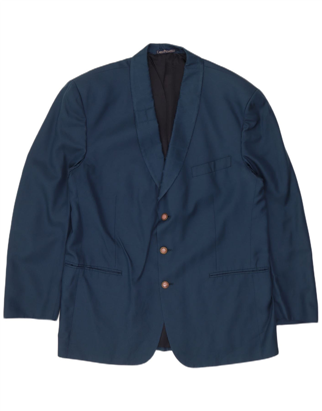 Carlo Pignatelli Mens 2 Piece Set IT 56 3XL Blue Silk