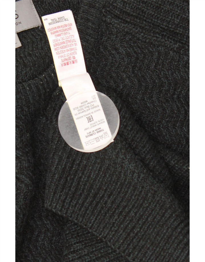 Marks & Spencer Mens Crew Neck Jumper Sweater XL Grey Flecked Acrylic