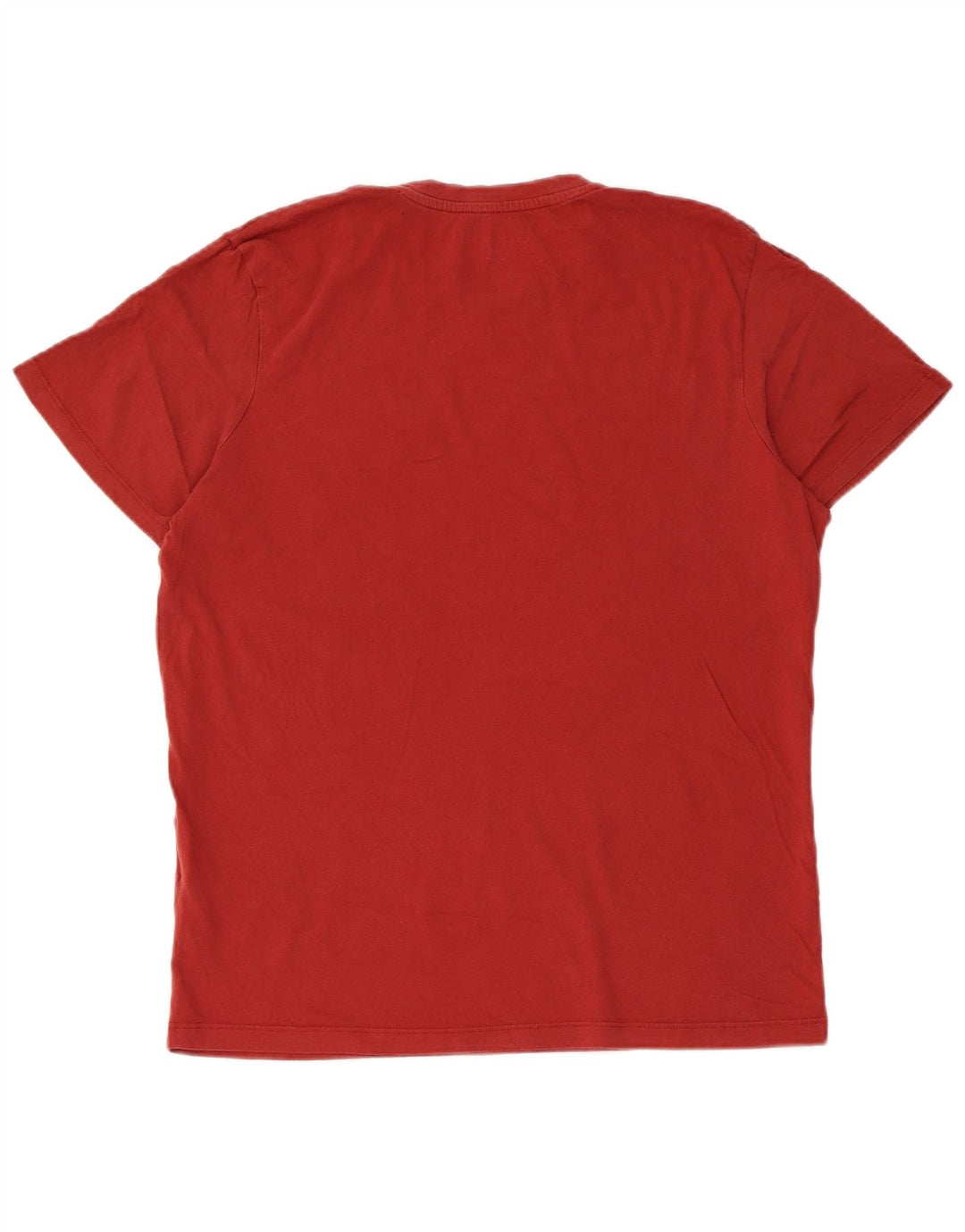 JACK & JONES Herre Regular Fit Grafisk T-shirt Top Medium Rød Bomuld