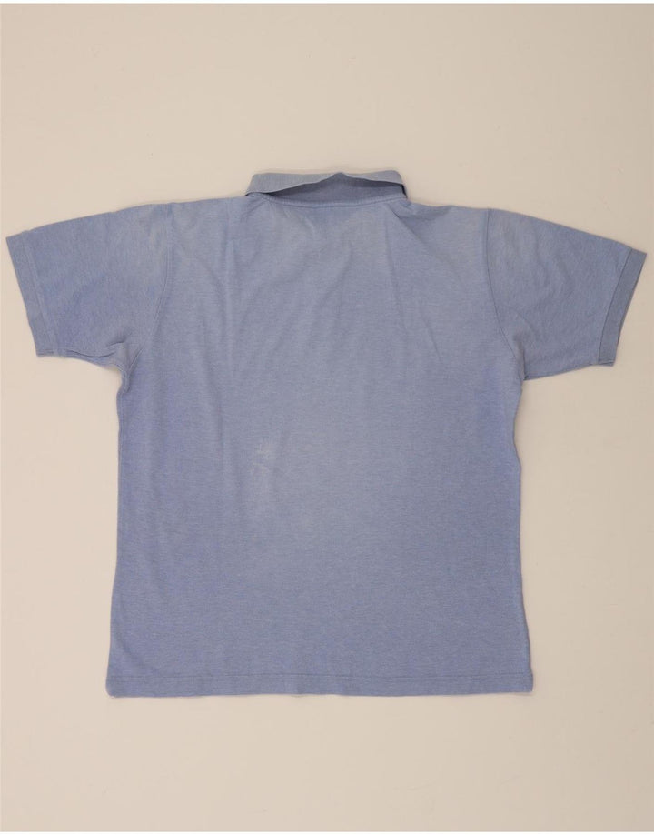KAPPA Mens Polo Shirt Medium Blue Cotton Vintage Kappa and Second-Hand Kappa from Messina Hembry 