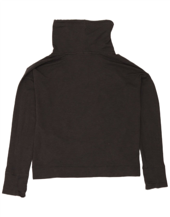 Under Armour Damen-Sweatshirt-Pullover UK 14 Mittelschwarzes Polyester