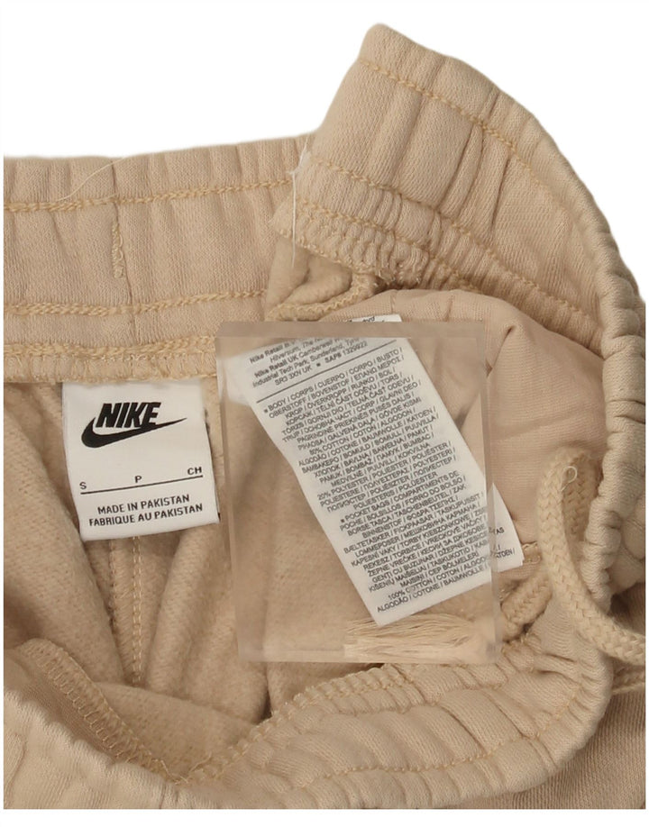 Nike Mens Sport Shorts Small Beige Cotton