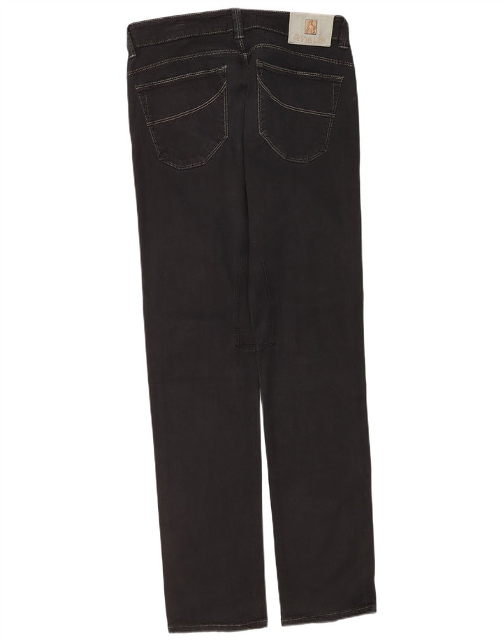 SIVIGLIA Mens Slim Jeans W32 L32 Black Cotton