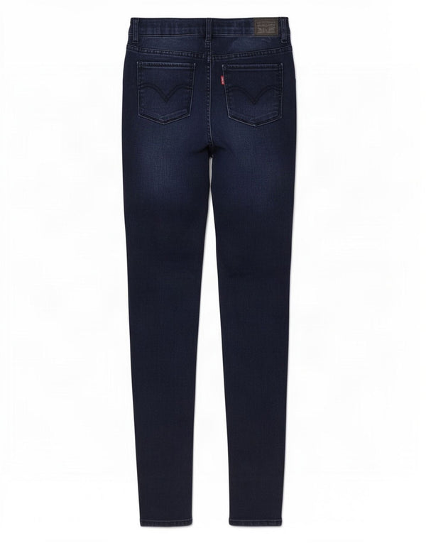 Levi's Boys High Waist Super Skinny Jeans 15-16 år W26 L32 Navy Blue