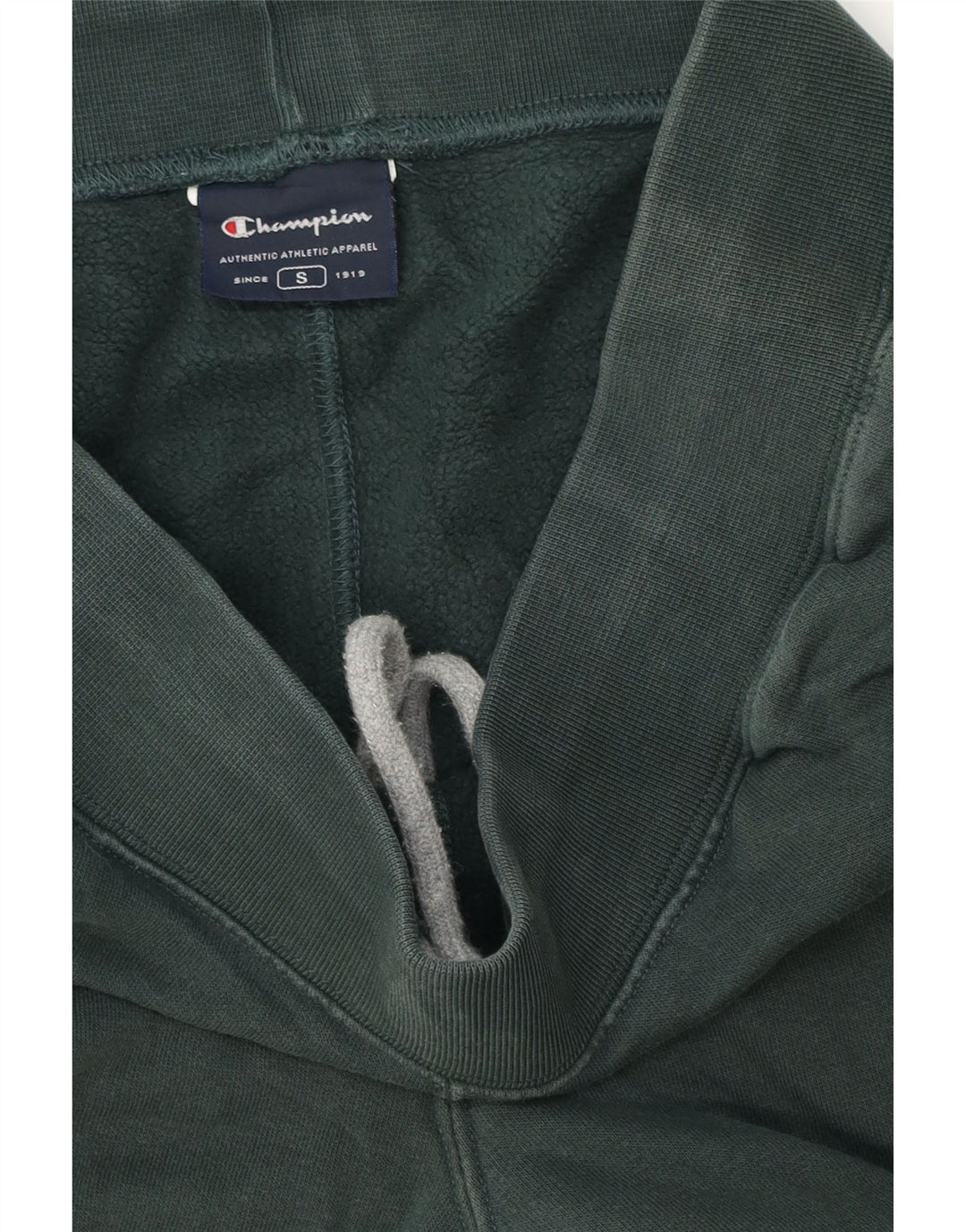 CHAMPION Mens Graphic Tracksuit Trousers Joggers Small  Green