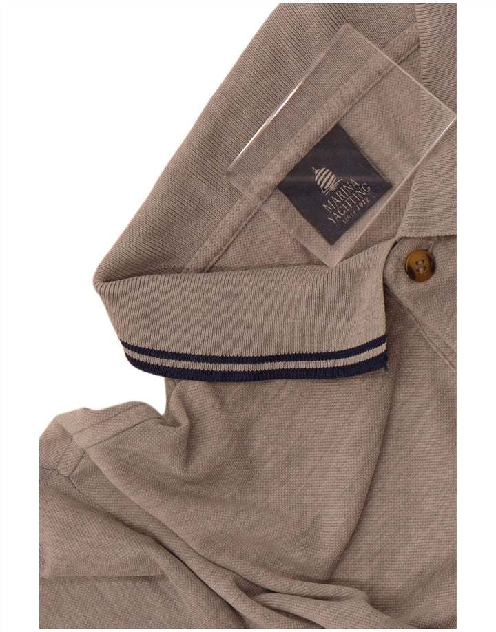 Marina Yachting Mens Polo Shirt Large Grey