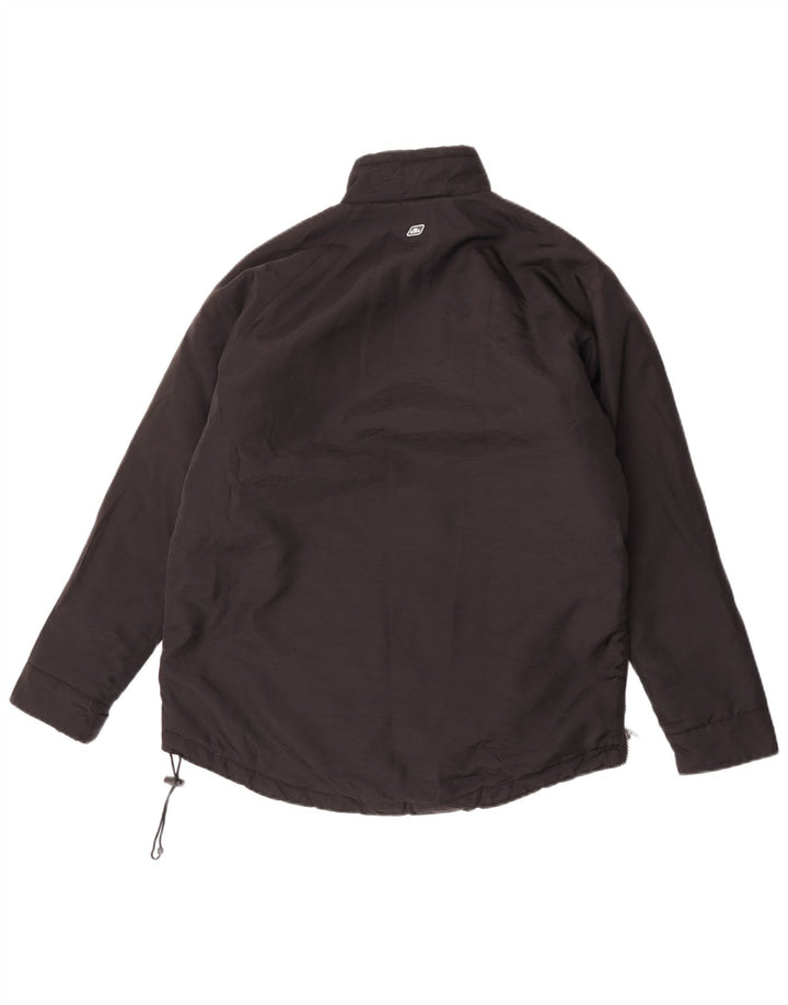 Ellesse Womens Oversized Anorak Jacket UK 10 Small Black Polyester