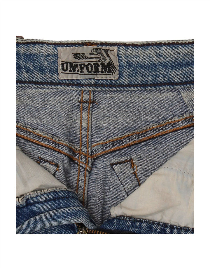 UNIFORM Womens Denim Skirt W28 Medium  Blue