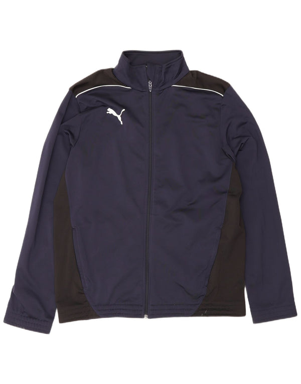 Puma Træningsdragt til mænd Topjakke Medium Marineblå Colourblock Sports