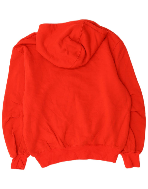 Pulover pentru femei Zara, supradimensionat, cu fermoar, UK 10, bumbac roșu mic