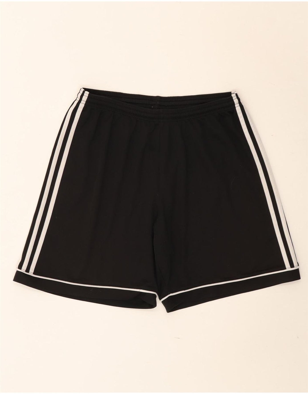 Pantaloncini sportivi Adidas Climalite da uomo grandi in poliestere nero