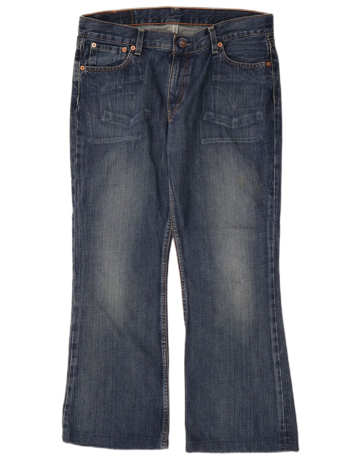 Levi's Dame 529 Flared Jeans W32 L27 Blå Bomuld