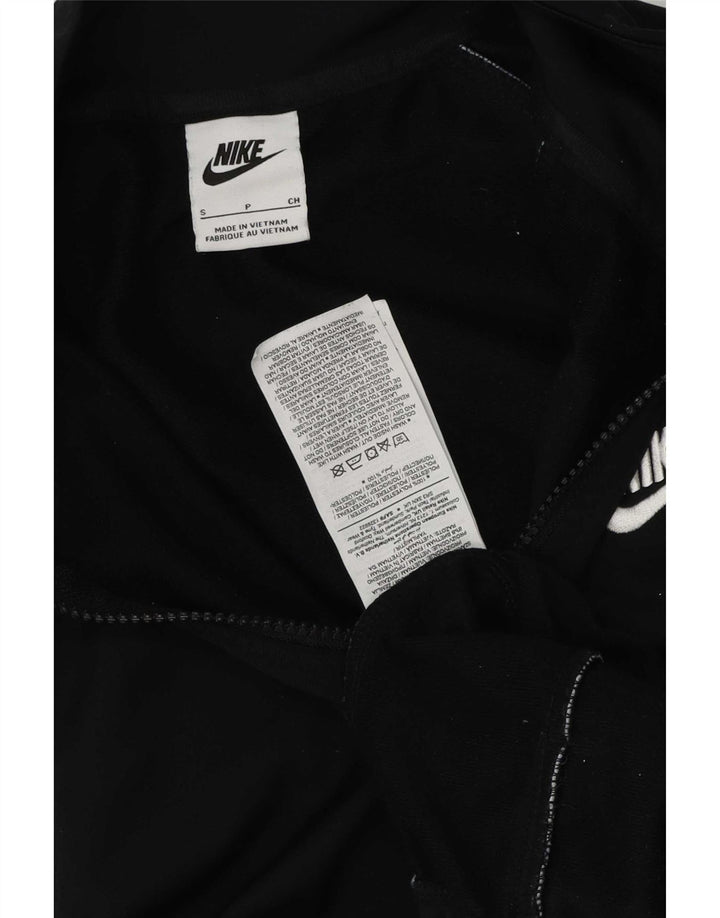 Nike férfi tréningruha felső kabát kis fekete poliészter
