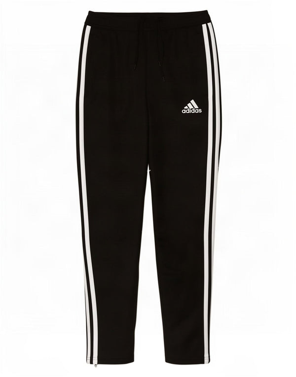 Adidas Mens Tracksuit Trousers Small Black Polyester
